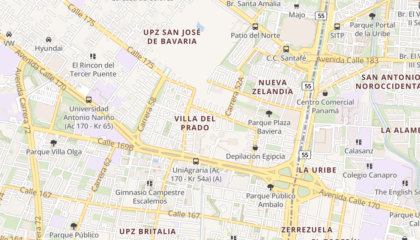 map